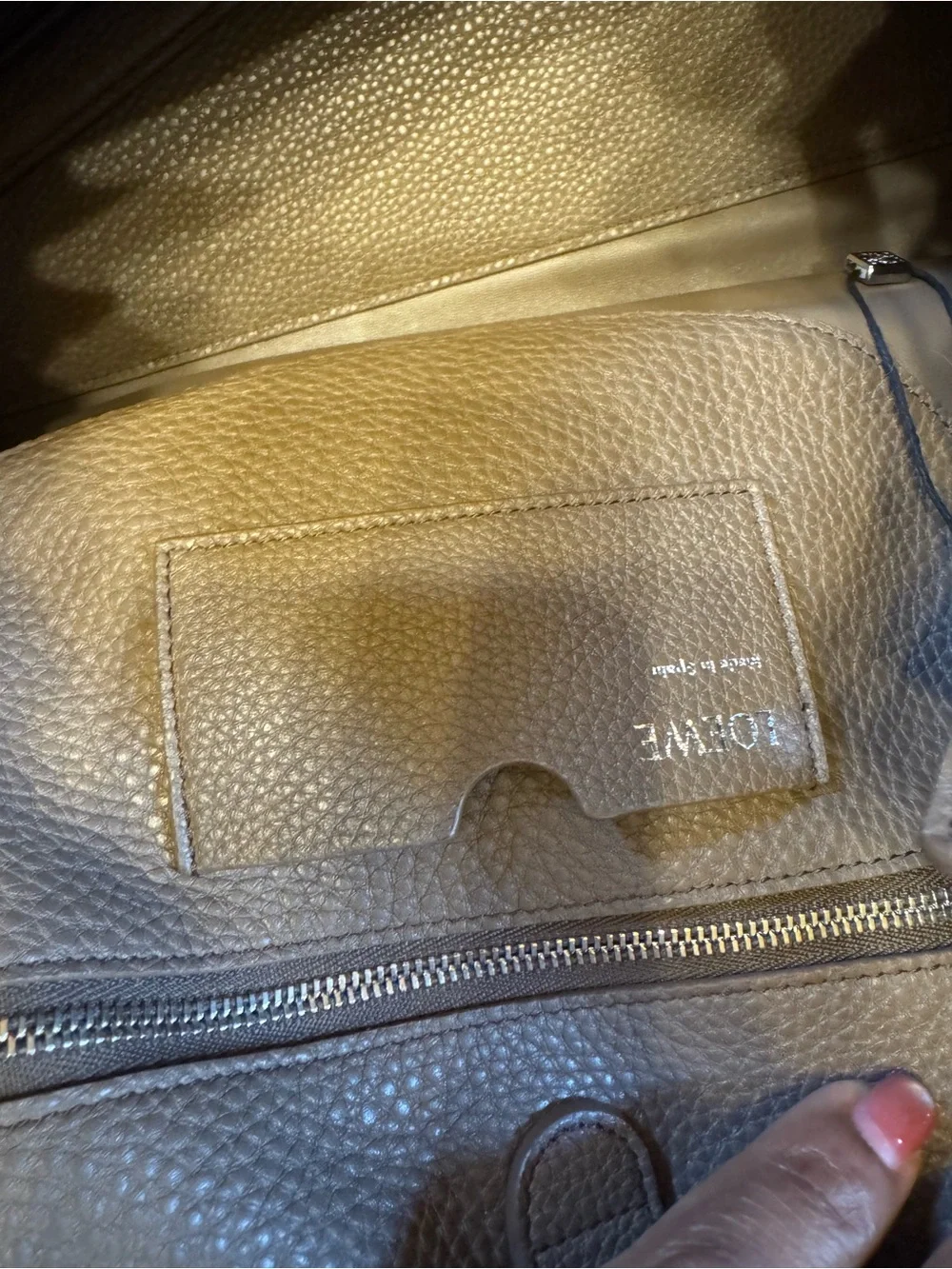 2025 Loewe Madrid Bag in Dark Beige (Large)